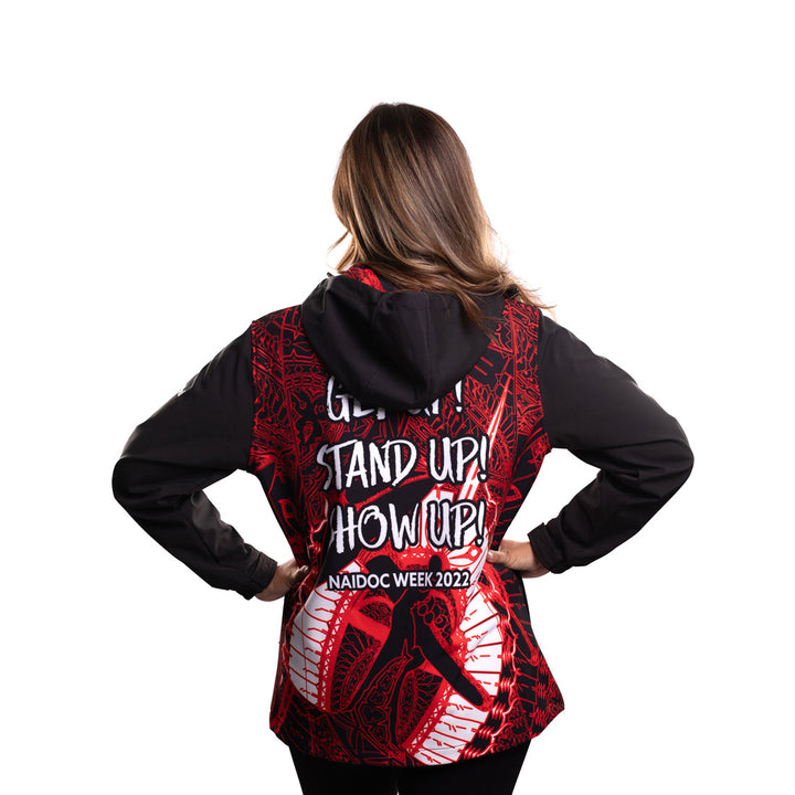 Get Up Stand Up Show Up! (NAIDOC 2022) - Women's Softshell Jacket - Softshell Jacket