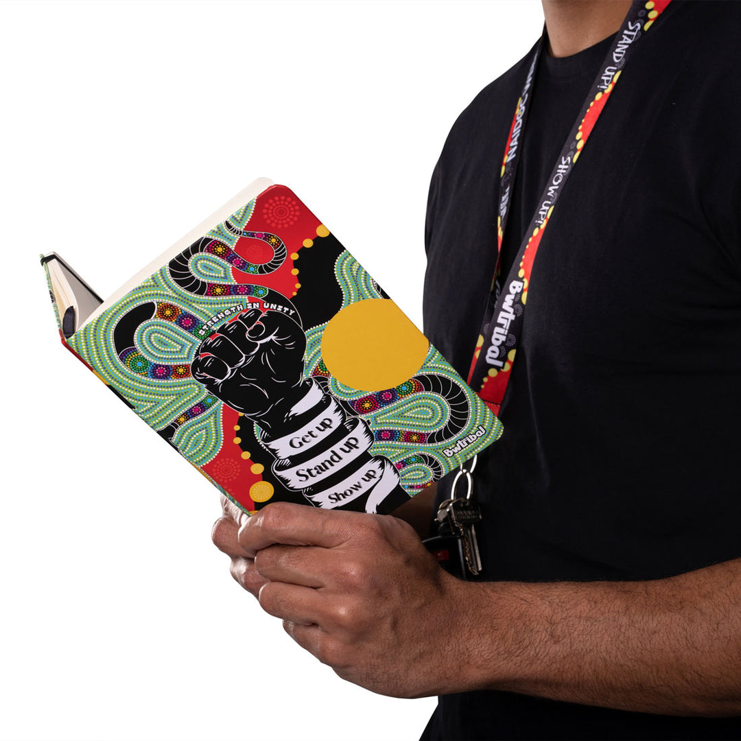 Let's Fight Together (NAIDOC 2022) - A5 Notebook - Notebooks