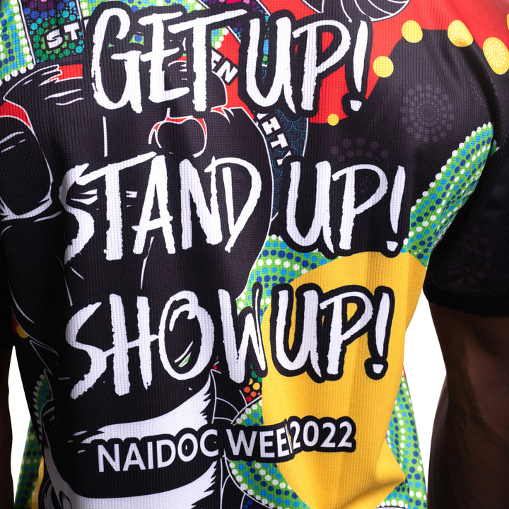 Let's Fight Together (NAIDOC 2022) - Men's Dress Shirt - Men's Dress Shirt