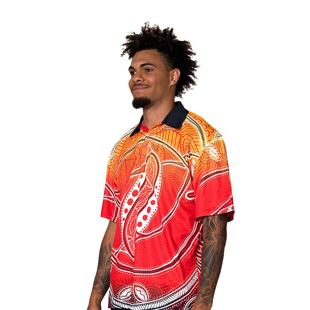 Red Seashells Mens Polo - Polo