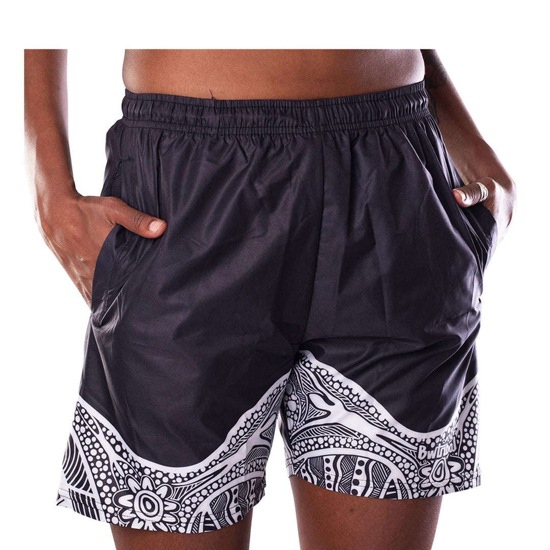 Spiritual Country (Mono) Unisex Casual Shorts